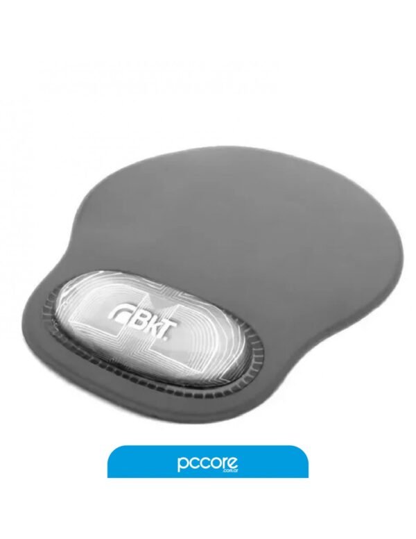 Mousepad BKT Antideslizante Con Gel Gris