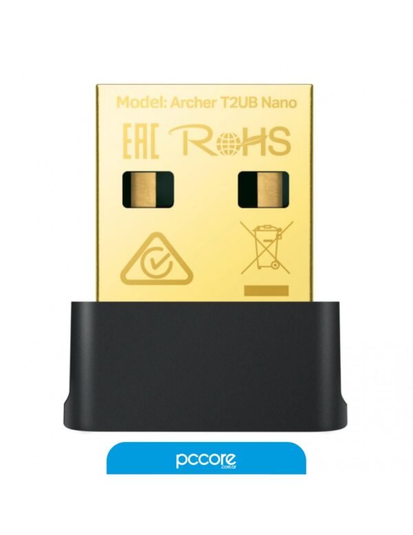 Adaptador Wifi Usb Tp-Link Archer T2UB Nano AC600 Con Bluetooth