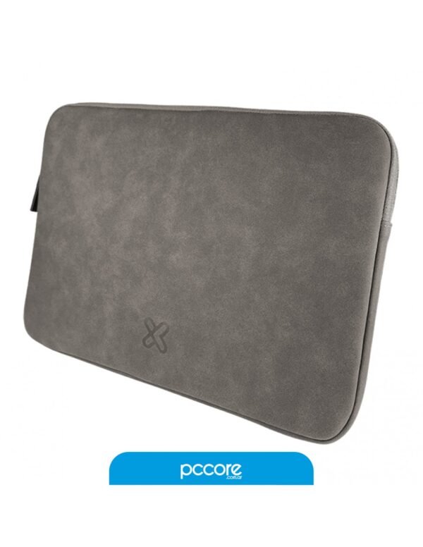 Funda Notebook 15.6 Klipxtreme KNS-220GR Gamuza Gris