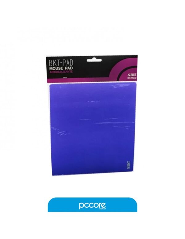 Mousepad BKT Antideslizante Azul Liso PVC