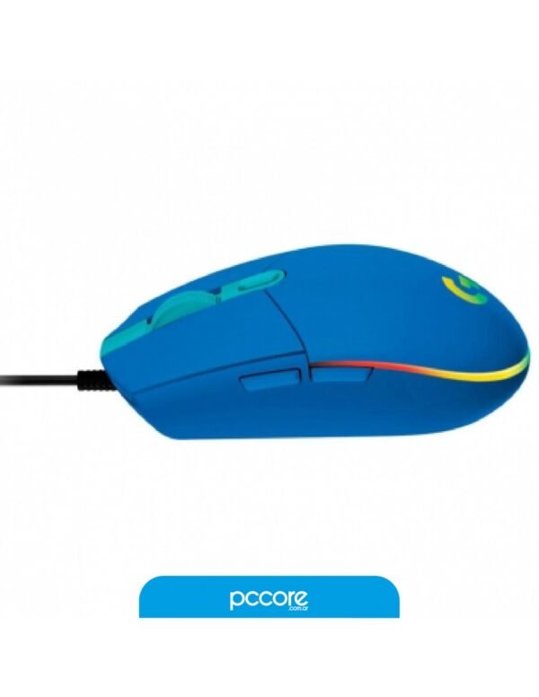 Mouse Logitech G203 Lightsync Azul Gamer Usb