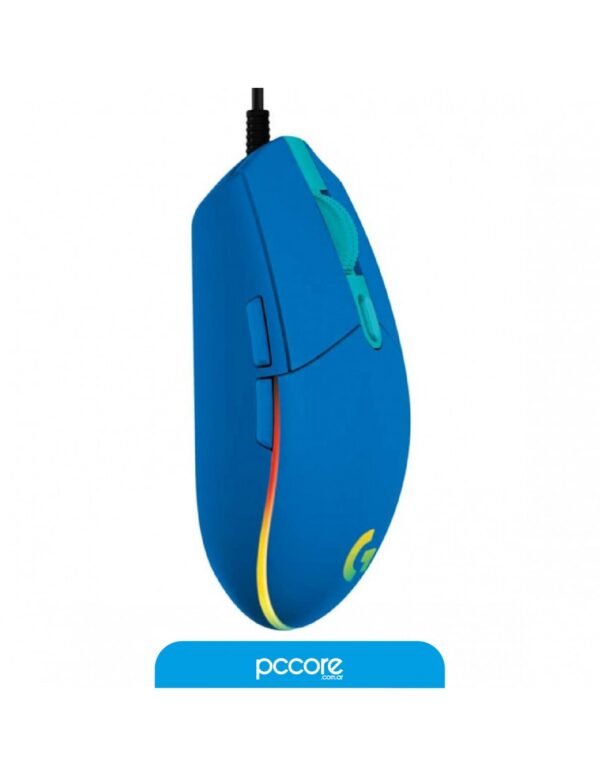 Mouse Logitech G203 Lightsync Azul Gamer Usb