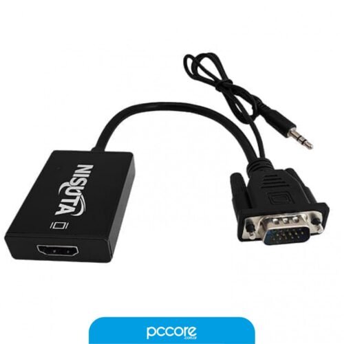 Conversor Nisuta Vga A Hdmi Ns-Covghd4
