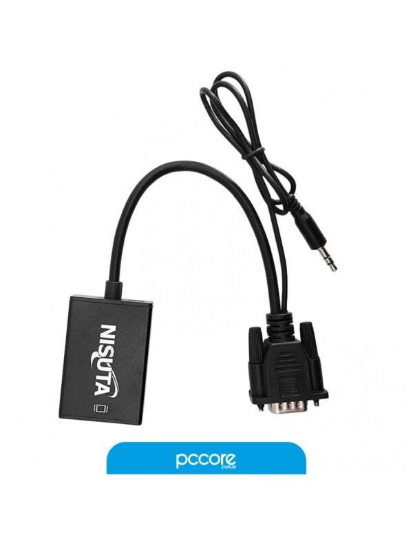 Conversor Nisuta Vga A Hdmi Ns-Covghd4