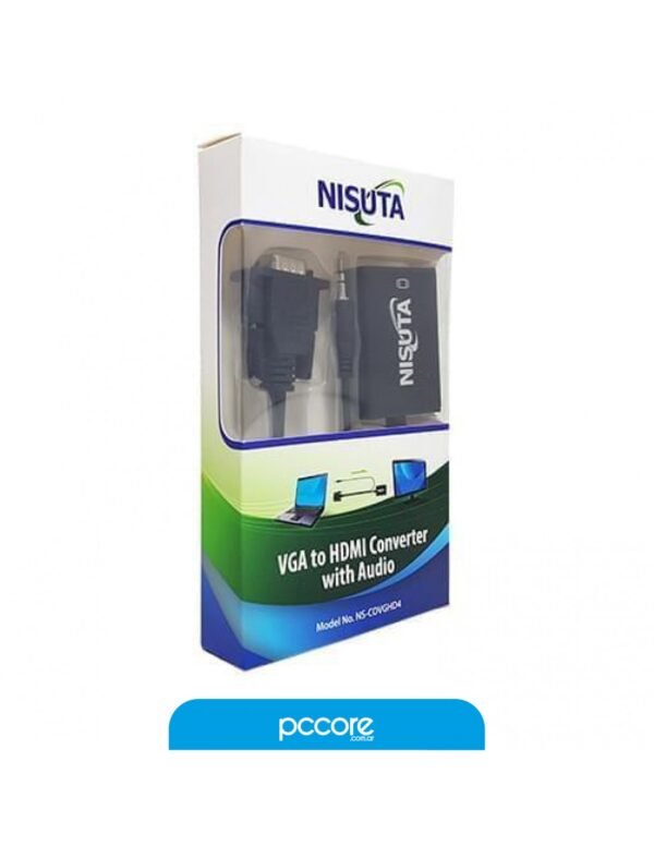 Conversor Nisuta Vga A Hdmi Ns-Covghd4