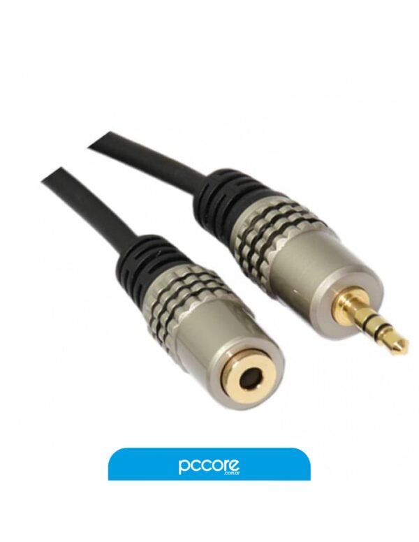 Alargue Nisuta Miniplug 3.5 3M Alta Calidad Ns-Cau35Al3Bl