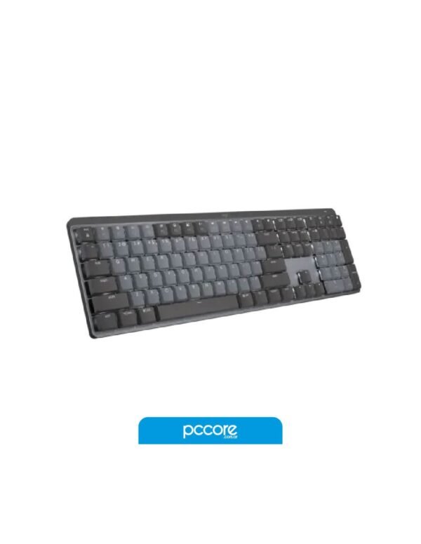 Teclado Logitech MX Mechanical Graphite Bluetooth Retroiluminado