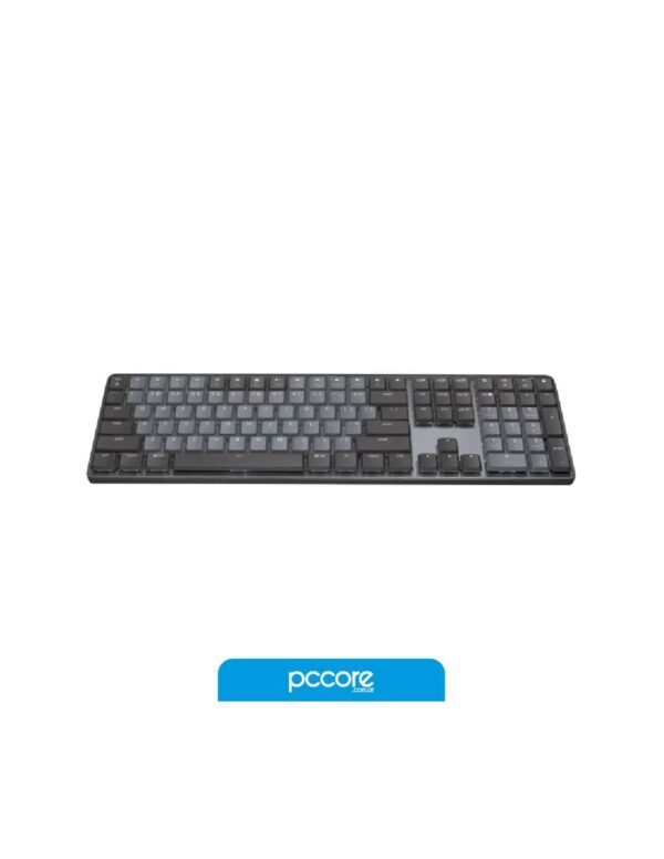 Teclado Logitech MX Mechanical Graphite Bluetooth Retroiluminado