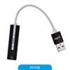 Placa De Sonido Nisuta Usb Estereo 3.5Mm X1 Ns-Cousau23