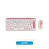 157321_1.jpg Teclado Y Mouse Inalámbrico Logitech Pop Icon Rosa USB + Bluetooth