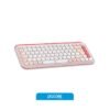 157321_3.jpg Teclado Y Mouse Inalámbrico Logitech Pop Icon Rosa USB + Bluetooth