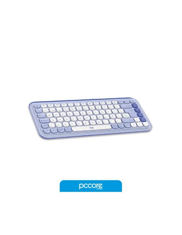 167321_3.jpg Teclado Y Mouse Inalámbrico Logitech Pop Icon Lila USB + Bluetooth