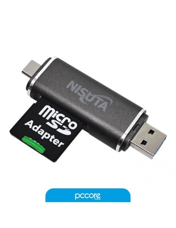 Lector De Memorias Nisuta Tipo C 2.0 Ns-Cruc2