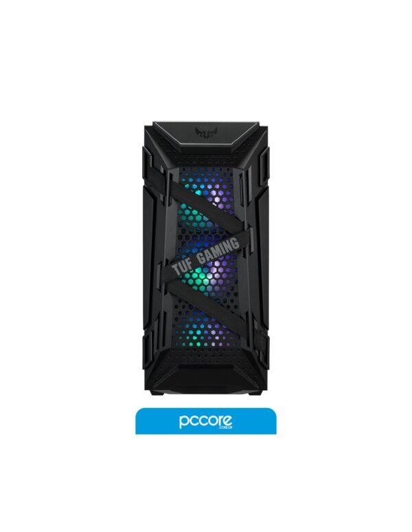 Gabinete Asus GT301 TUF Gaming RGB Black Templado