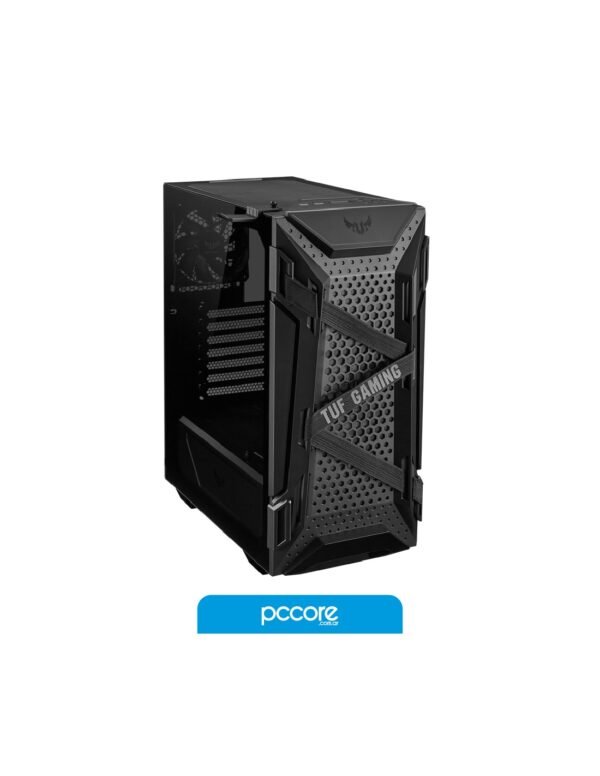 Gabinete Asus GT301 TUF Gaming RGB Black Templado
