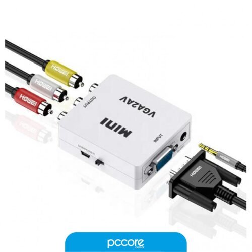 Conversor Nisuta Vga A Rca Ns-Covgrc