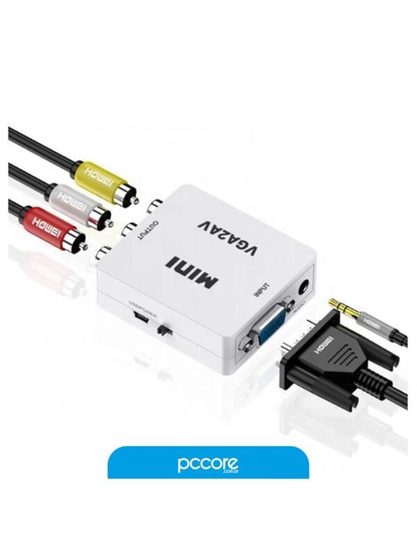 Conversor Nisuta Vga A Rca Ns-Covgrc