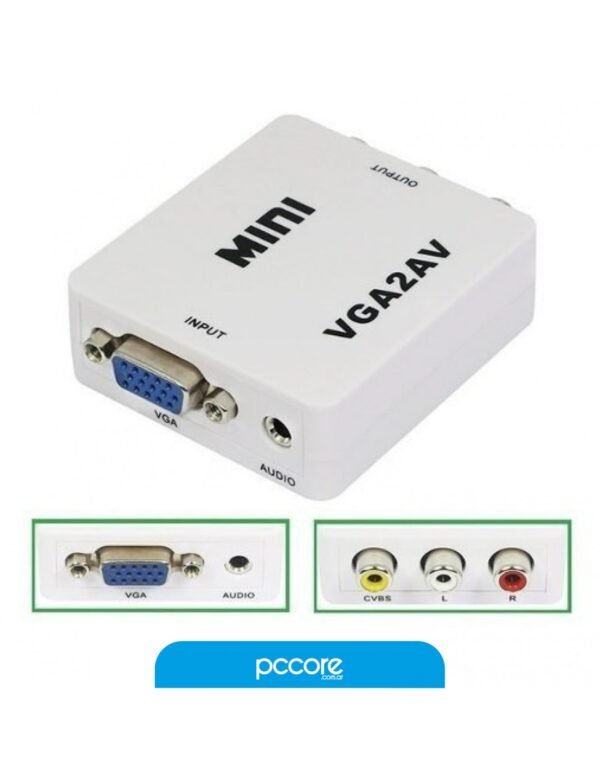 Conversor Nisuta Vga A Rca Ns-Covgrc
