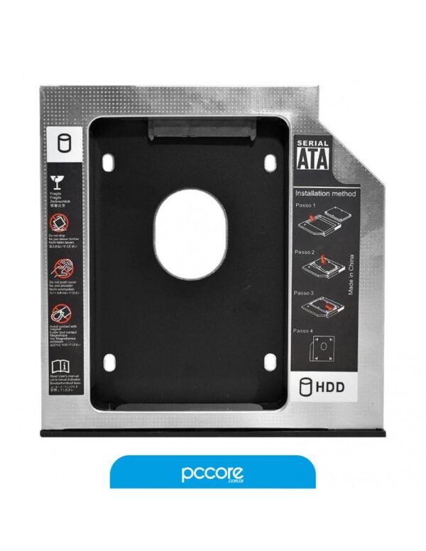 Caddy Para Disco Nisuta Ns-Cadw12 Bahia Optica 12.7Mm