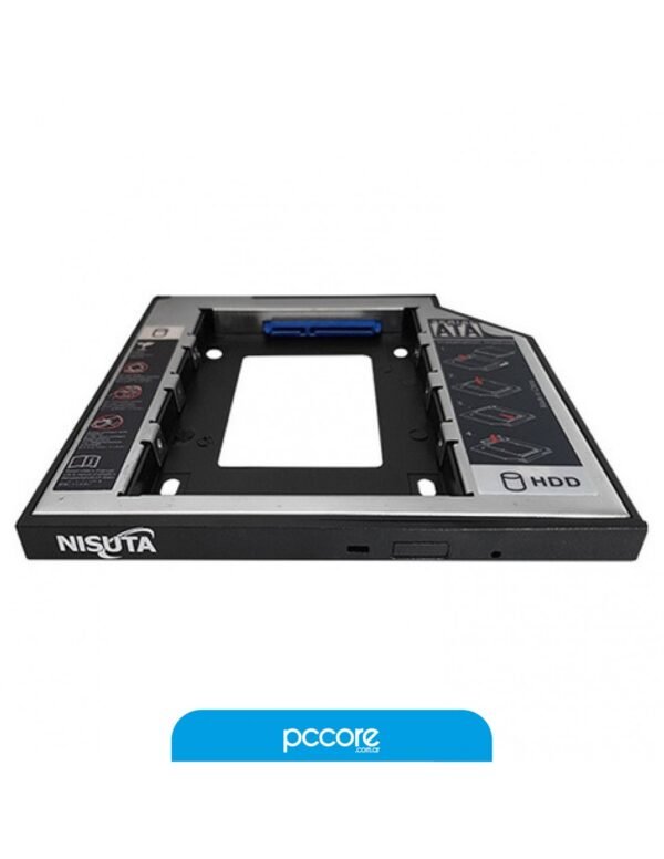 Caddy Para Disco Nisuta Ns-Cadw12 Bahia Optica 12.7Mm