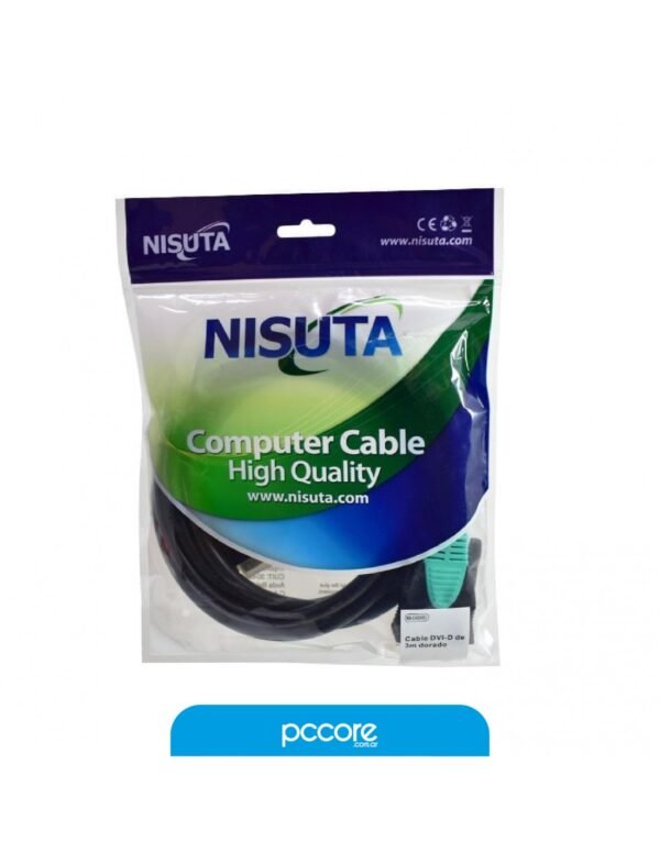 Cable Nisuta Dvi-D M A M 5Mts Ns-Cadvid5
