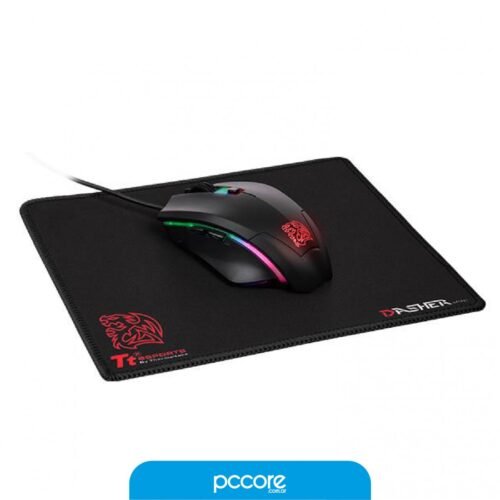 Combo Thermaltake Mouse + Mousepad Gamer Talon Elite Rgb