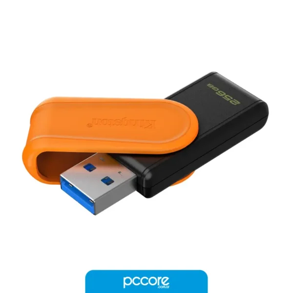 25632ESNARANJA-13 Pendrive 256GB Kingston USB 3.2 Exodia S Gen1 Naranja
