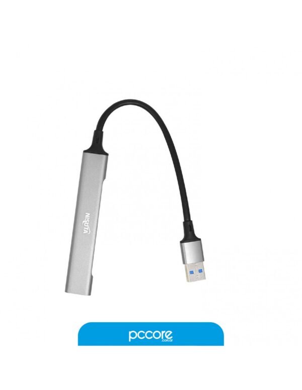 Hub Usb Nisuta Tipo A A 4 Puertos Usb Tipo A 3.0 NS-UH044