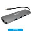 Hub Usb 8 In 1 Usb C A Usb C PD / Hdmi 4K / Usb 3.0 x3 / SD / MicroSD / Rj45 Nisuta Ns-Ucd2