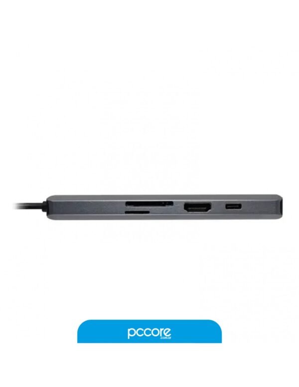 Hub Usb 8 In 1 Usb C A Usb C PD / Hdmi 4K / Usb 3.0 x3 / SD / MicroSD / Rj45 Nisuta Ns-Ucd2