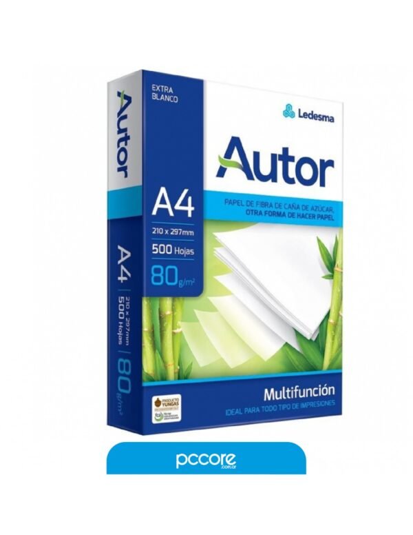 Resma A4 Autor 80 GRS