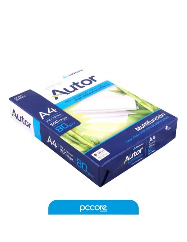 Resma A4 Autor 80 GRS