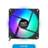 Cooler Fan PC Nisuta NS-FAN122L 120X120X25 RGB 4 Pines X2