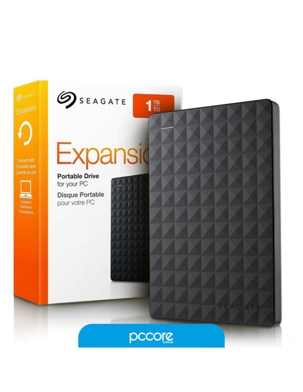 Disco Externo 1TB Seagate Expansion Black 3.0