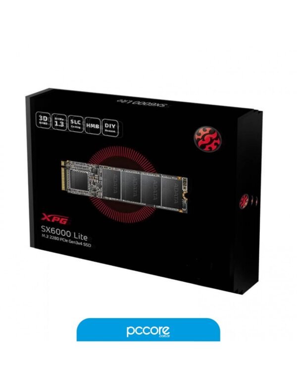 Disco Solido SSD 256GB M2 Adata XPG SX6000 Lite NVME 1800MB/s