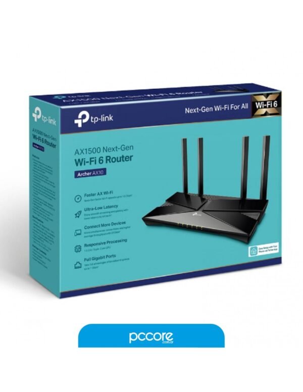 Router 4p Tp-Link Archer AX10 AX1500 Wifi 6