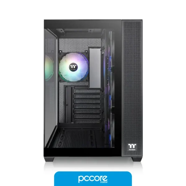 Gabinete Thermaltake View 380 TG ARGB Black Templado