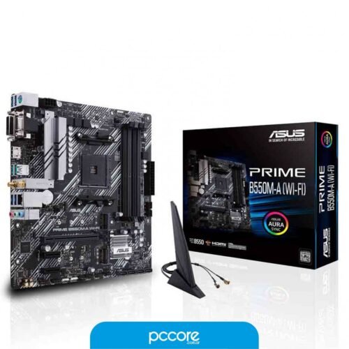 Motherboard Asus Prime B550M-A AC Wifi Box Am4