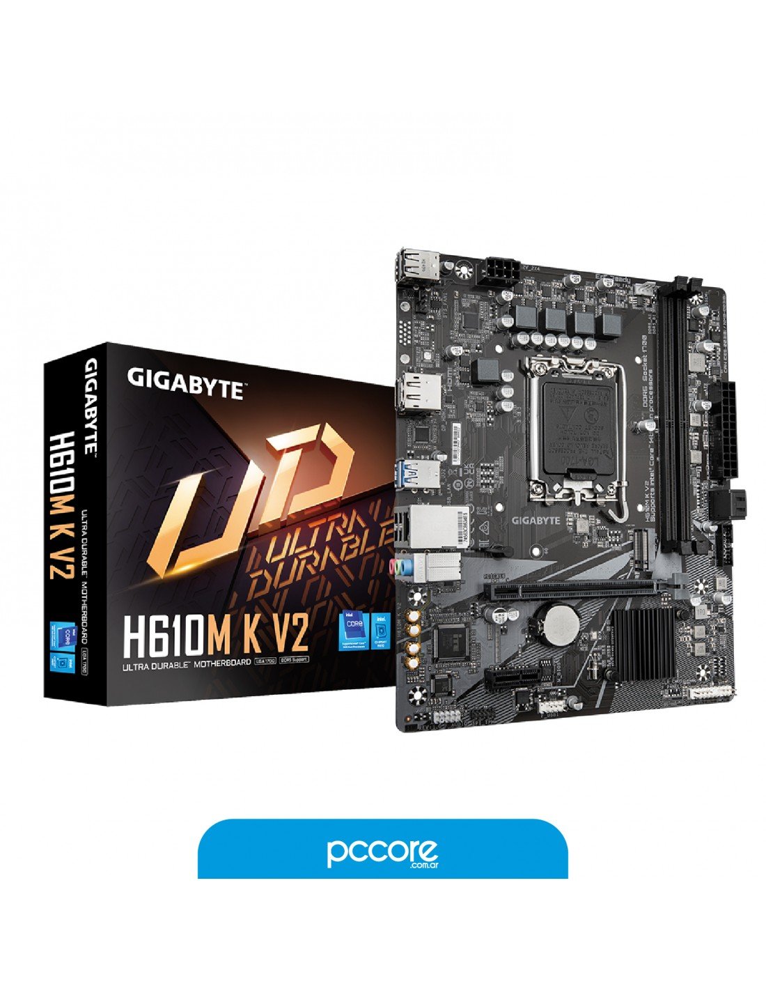 Motherboard Gigabyte H610M K V2 DDR5 S1700 12va Gen