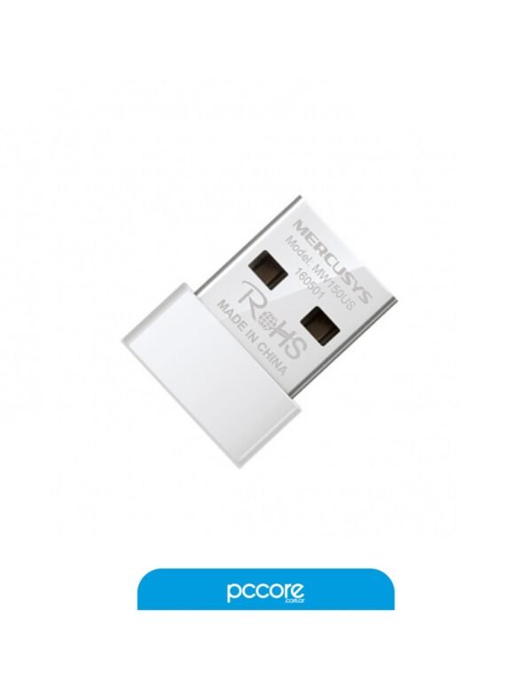 Adaptador Wifi Usb Mercusys MW150US Nano 2.4GHz 150Mbps