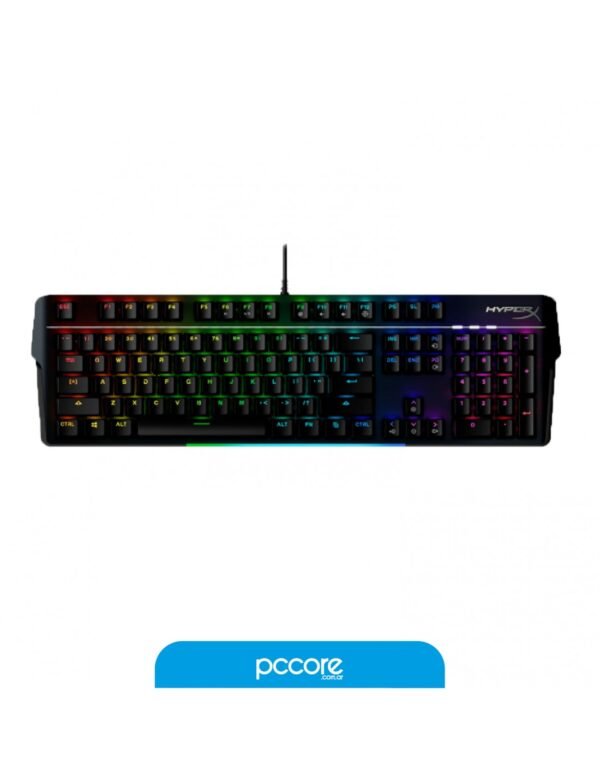 Teclado Hyperx Alloy MKW100 RGB Red US Usb