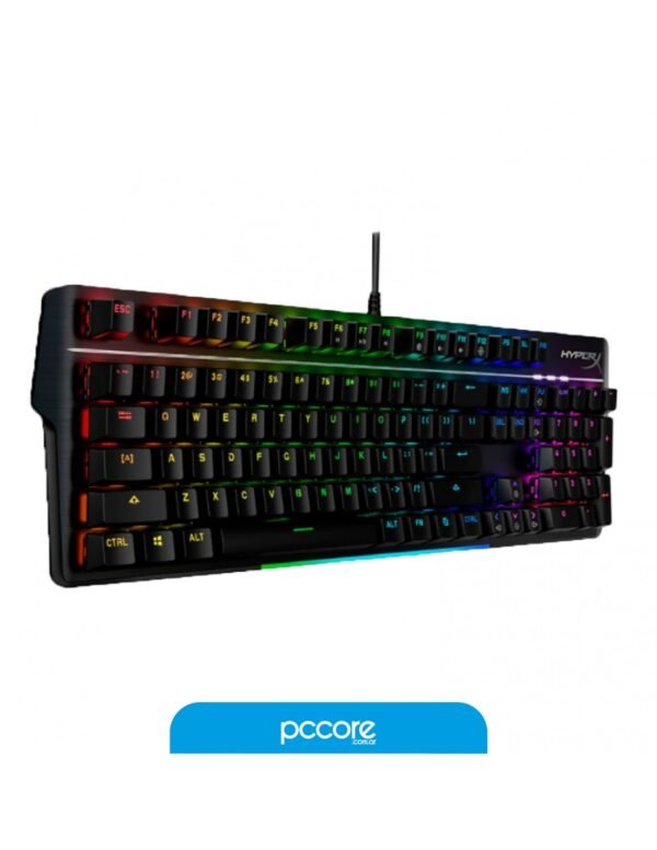 Teclado Hyperx Alloy MKW100 RGB Red US Usb