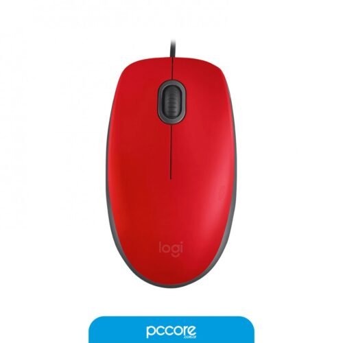 Mouse Logitech M110 Silent Red Usb