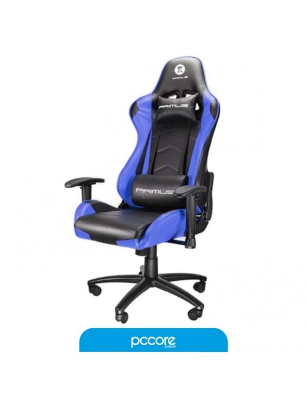 Silla Gamer Primus THRONOS 100T Black/Blue 120kg