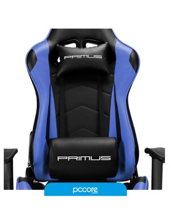 Silla Gamer Primus THRONOS 100T Black/Blue 120kg