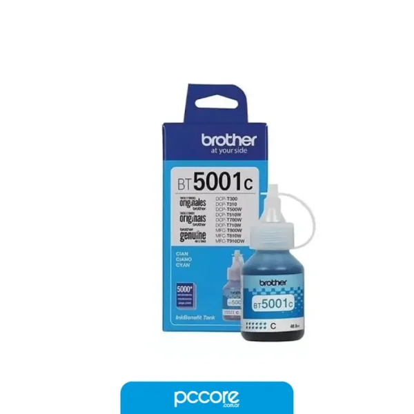 5001-17 Botella De Tinta Brother BT-5001 Cyan P/T420