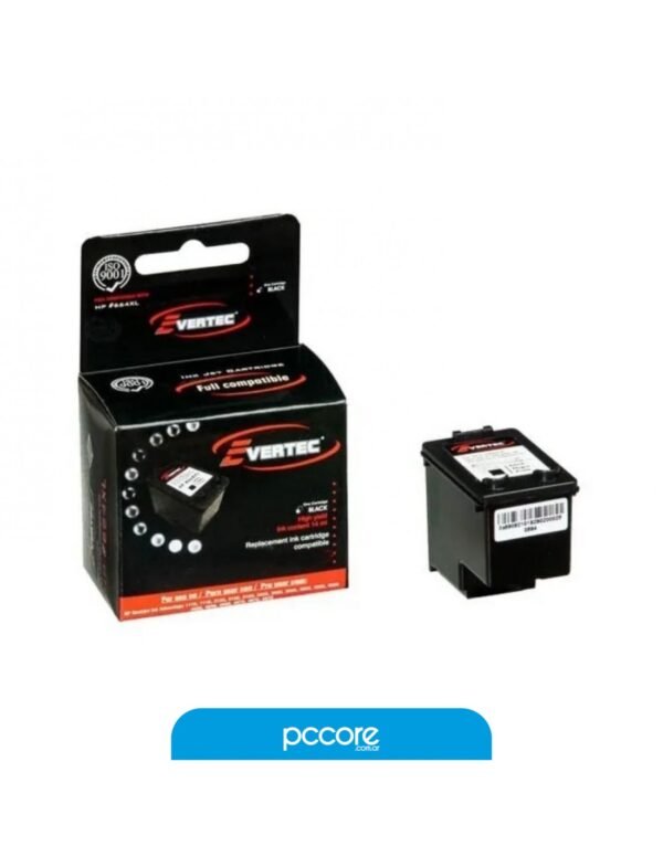 Cartucho Evertec HP 60 Xl Negro