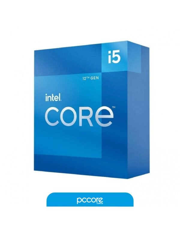 Procesador Intel Core I5 12400 Alderlake S1700 Box