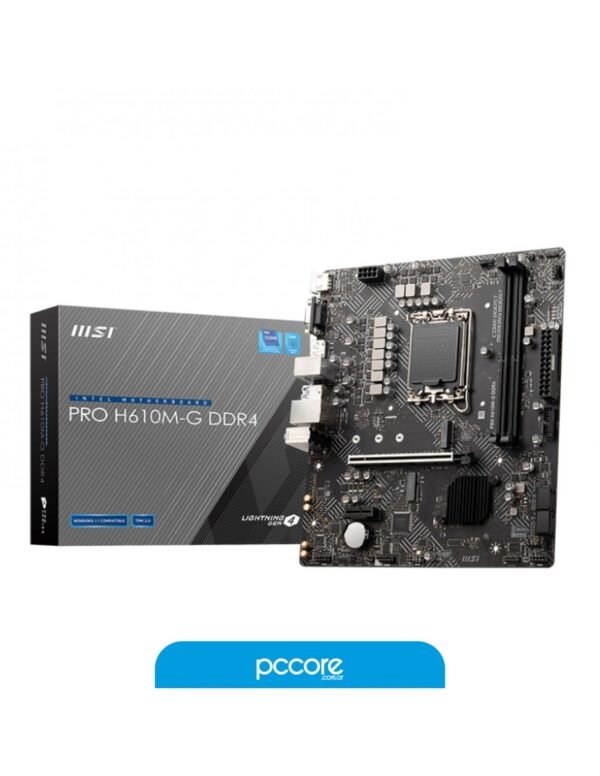 Motherboard MSI H610M-G PRO Box LGA 1700 12va
