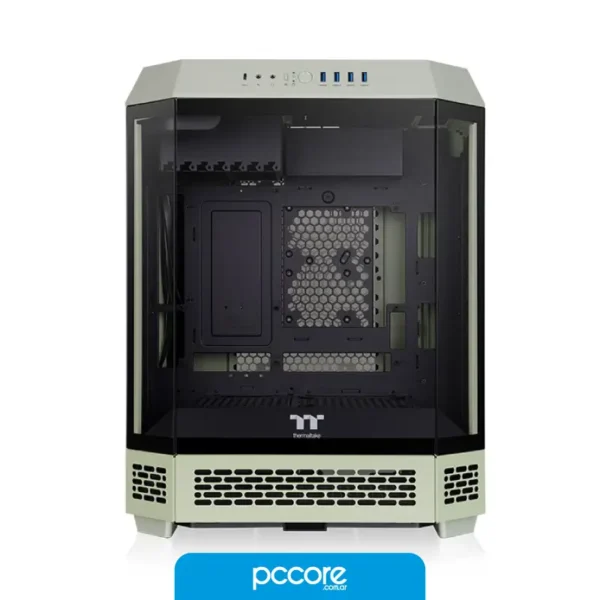 600MG-13 Gabinete Thermaltake The Tower 600 2 Fanes Matcha Green